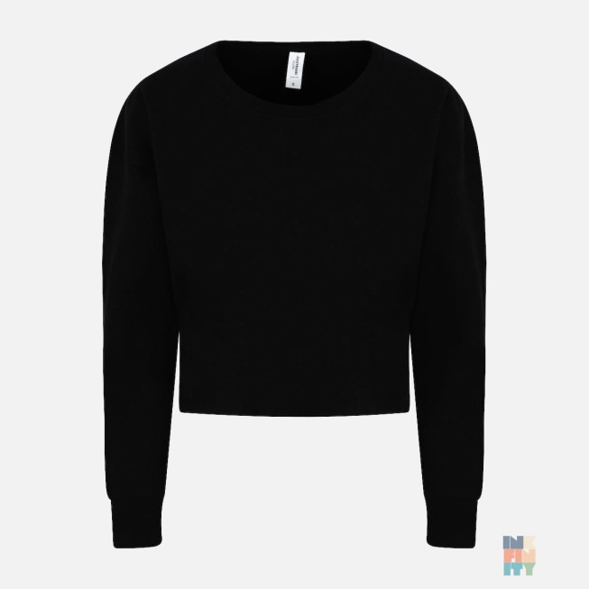 Sweater Cropped Lady-Fit Just Hoods