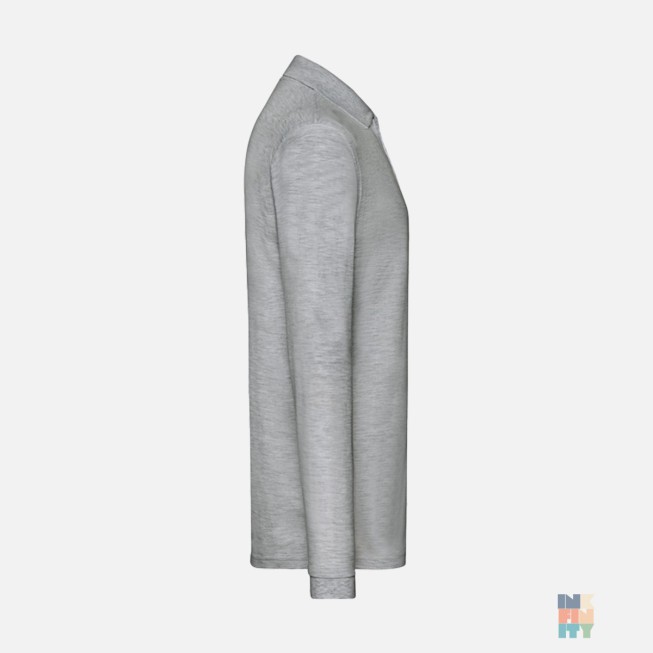 Polo de Barbati cu Maneca Lunga Fruit of the Loom