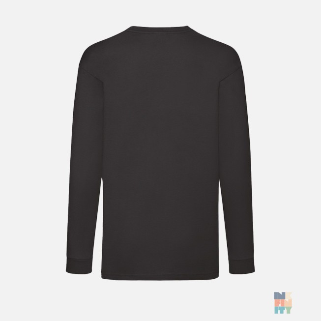 Tricou cu Maneca Lunga de Copii Fruit of the Loom