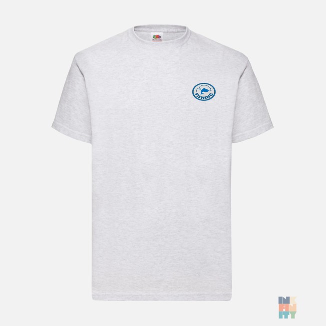 Tricou de Barbati Valueweight Fishing Patch Embroidery Fruit of the Loom
