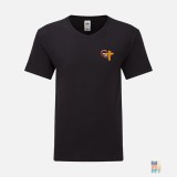 Tricou în V de Bărbați Love Religion Embroidery Fruit of the Loom #inkfinity