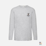 Long Sleeve T-Shirt Food Funny Embroidery Fruit of the Loom #inkfinity