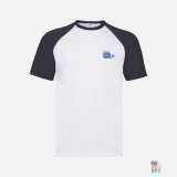 Tricou Baseball de Barbati Sea Animal Embroidery Fruit of the Loom