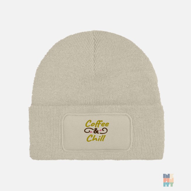 Original Patch Beanie Chill Quote Embroidery