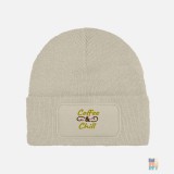 Original Patch Beanie Chill Quote Embroidery
