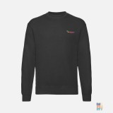 Pulovar de Barbati Mom Quote Embroidery Fruit of the Loom