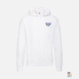 Classic Hooded Sweatshirt Family Love Embroidery Fruit of the Loom #inkfinity