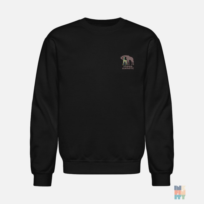 Heavy Blend Sweater Family Love Animal Embroidery Gildan