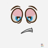 Hanorac de Barbati Heavyblend Emoji Angry Embroidery Gildan