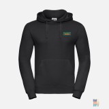 Atheltic Hoodie Food Quote Love Embroidery Russell