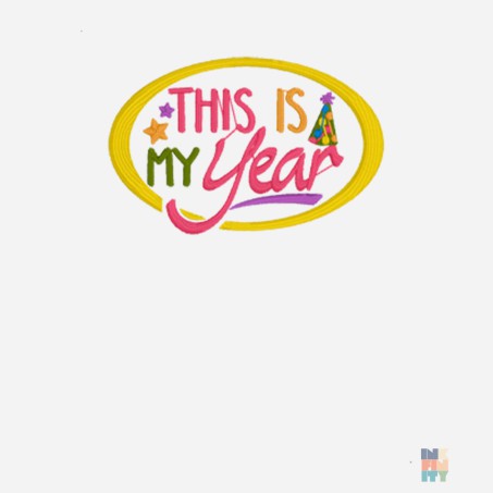 Lightweight Lady-Fit Zip Hoodie Holiday Cool Embroidery Fruit of the Loom #inkfinity