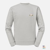 Atheltic Sweater Cute Animal Embroidery Russell #inkfinity