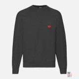 Pulover Raglan de Barbati Love Cute Animal Embroidery Fruit of the Loom