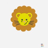 Pulover Cropped de Dama Animal Emoji Embroidery Just Hoods