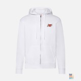 Zip Hoodie Love Mom Family Embroidery Fruit of the Loom #inkfinity