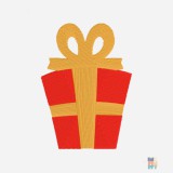 Maiou de Dama Holiday Christmas Embroidery Gildan