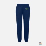 Pantaloni Jogger de Barbati cu Elastic la Glezna Motivational Embroidery Fruit of the Loom #inkfinity