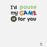 Pantaloni Jogger de Barbati Jog Gaming Funny Quote Love Embroidery Fruit of the Loom