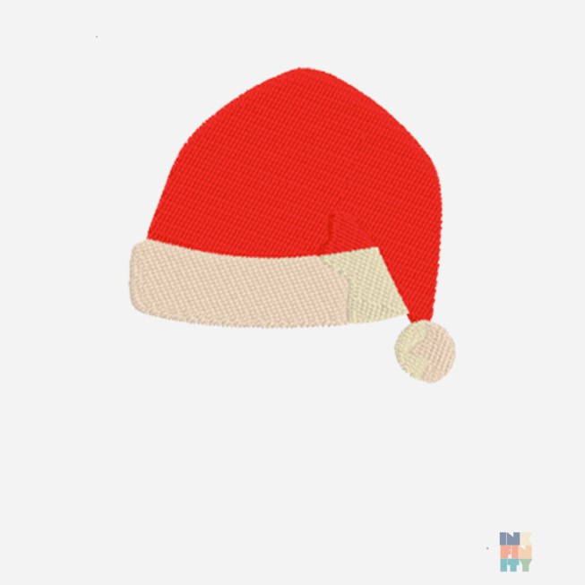 Classic Open Hem Jog Christmas Embroidery Fruit of the Loom