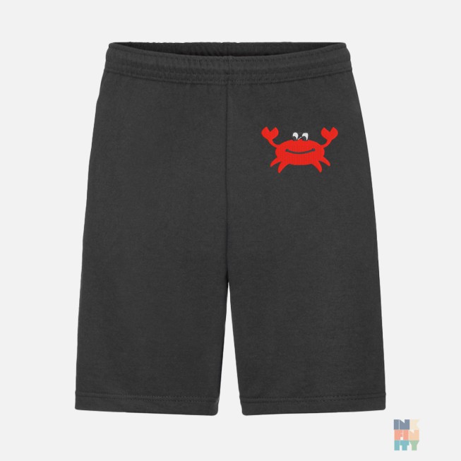 Lightweight Shorts Cute Animal Sea Embroidery Fruit of the Loom