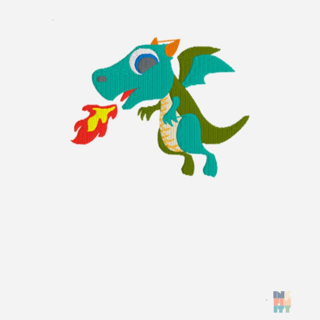 Hanorac cu Model Gluga de Copii Cute Fantasy Animal Embroidery Kariban