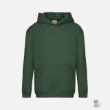 Kids Premium Hoodie Sweat Scary Nature Haloween Embroidery Fruit of the Loom