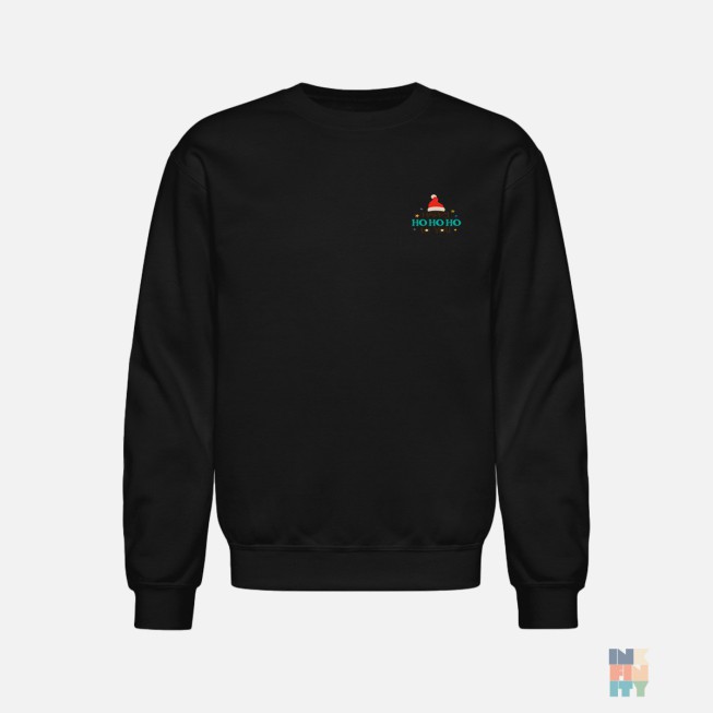 Kids Heavy Blend Sweater Christmas Quote Funny Embroidery Gildan