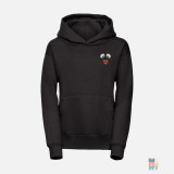 Hanorac Atletic de Copii Funny Emoji Embroidery Russell