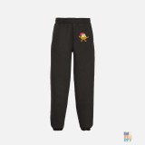 Kids Athletic Jogging Pants Monster Christmas Embroidery Russell