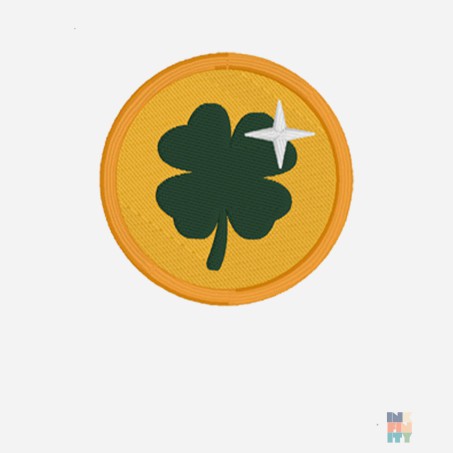 Kids Dryblend Polo Holiday Luck Embroidery Fruit of the Loom #inkfinity