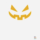 Tricou Atletic de Copii Haloween Emoji Embroidery Russell