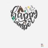 Kids Varsity Jacket Camping Nature Embroidery Kariban