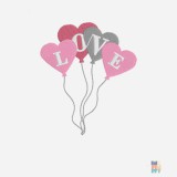 Tricou de Barbati Valueweight Love Carnival Embroidery Fruit of the Loom