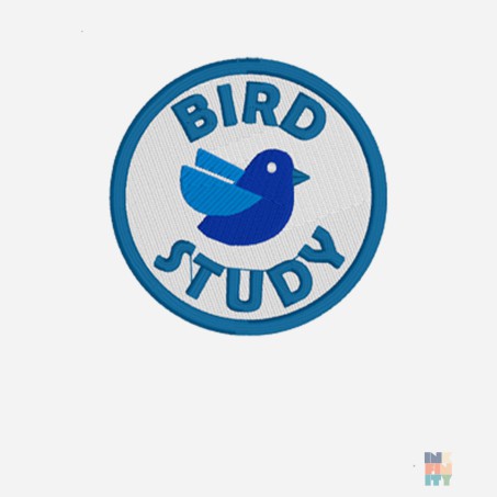 Tricou de Barbati Bumbac Premium Bird Animal Patch Embroidery Gildan #inkfinity