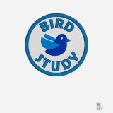 Tricou de Barbati Bumbac Premium Bird Animal Patch Embroidery Gildan