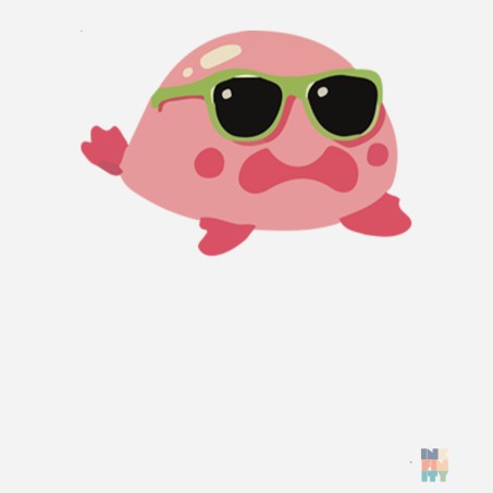 Tricou Baseball de Barbati Cool Blobfish Fruit of the Loom #inkfinity