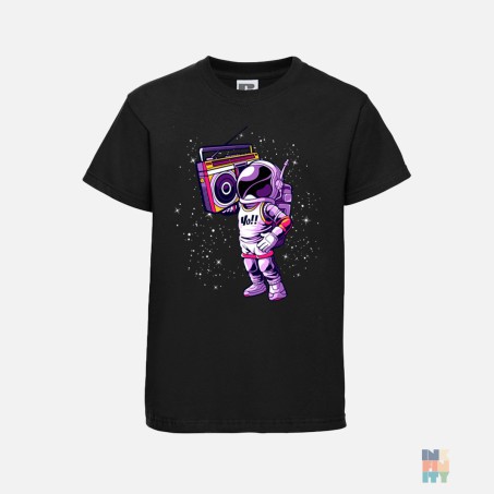 Tricou Atletic de Copii Astronaut Music Russell #inkfinity