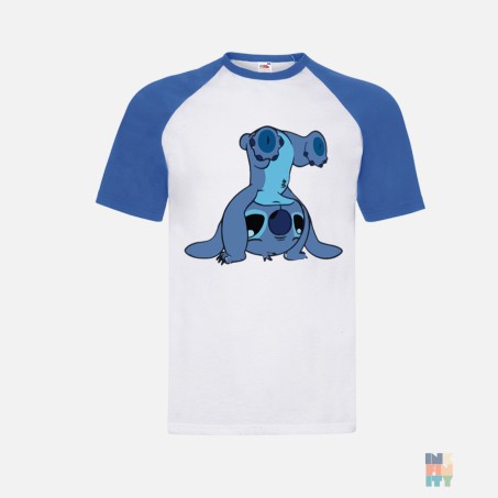 Tricou Baseball de Barbati Spin On Your Head Fruit of the Loom #inkfinity