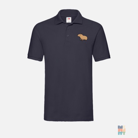 Premium Polo Capybara Fruit of the Loom #inkfinity
