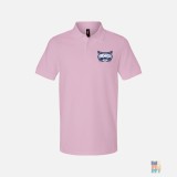 Polo Premium de Bărbați Cat at Ski Gildan #inkfinity