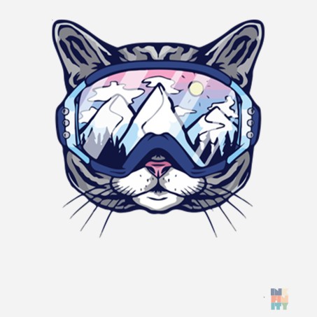 Premium Polo Cat at Ski Gildan #inkfinity