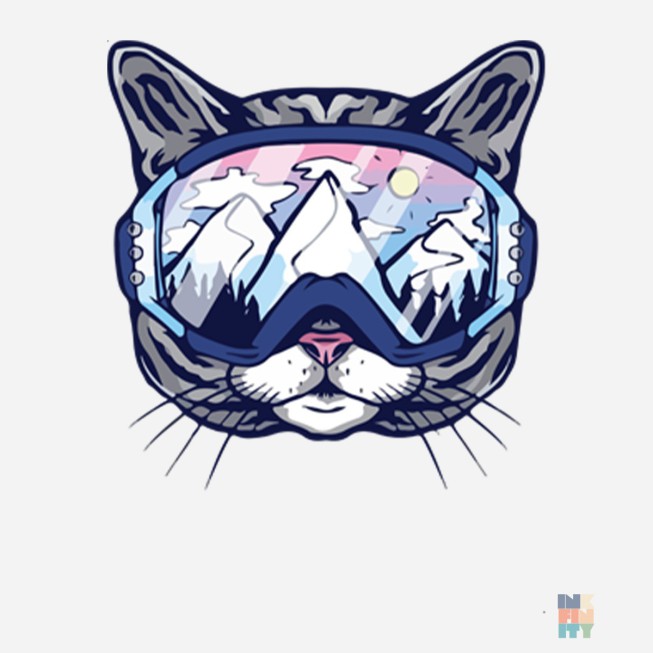 Polo Premium de Barbati Cat at Ski Gildan