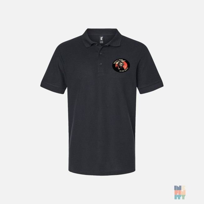 Premium Polo Time to be Alive Gildan