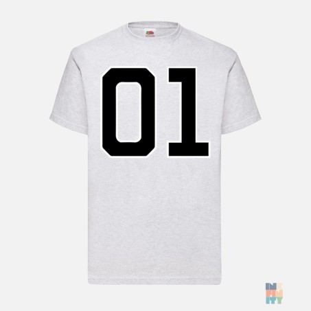 Tricou de Barbati Valueweight Number 1 Fruit of the Loom #inkfinity