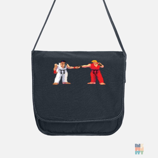 Vintage Canvas Bag Retro Game Fight SG Accessories