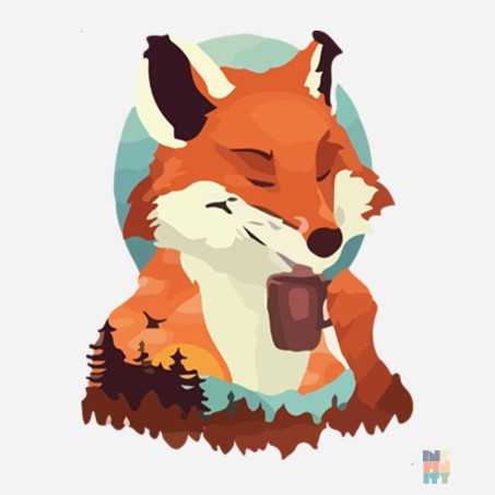 Pouch Fox Coffee #inkfinity