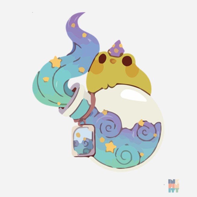 Classic Sweater Frog Potion Fruit of the Loom