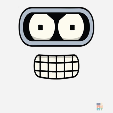 Pulovar de Barbati Classic Angry Bot Fruit of the Loom #inkfinity