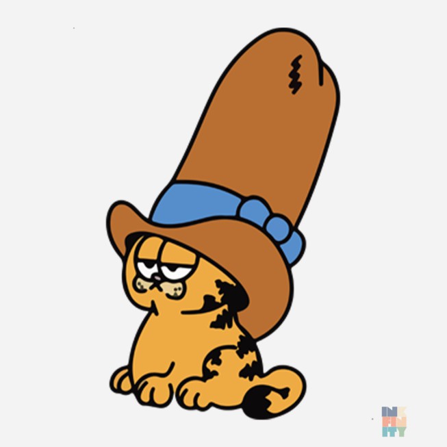 Classic Sweat Jacket Long Hat Cat Fruit of the Loom