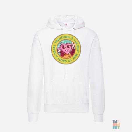 Hanorac de Barbati Traveling Fruit of the Loom #inkfinity